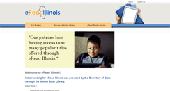 Desktop Screenshot of ereadillinois.com